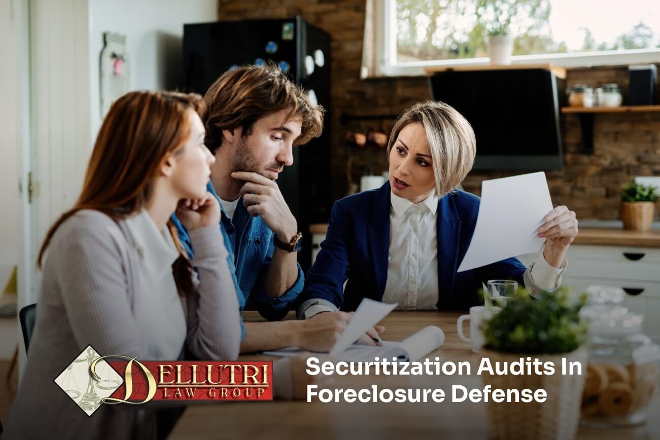 Homeowner reviewing foreclosure defense options with attorney